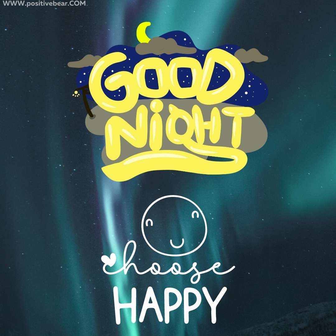 good night positive message