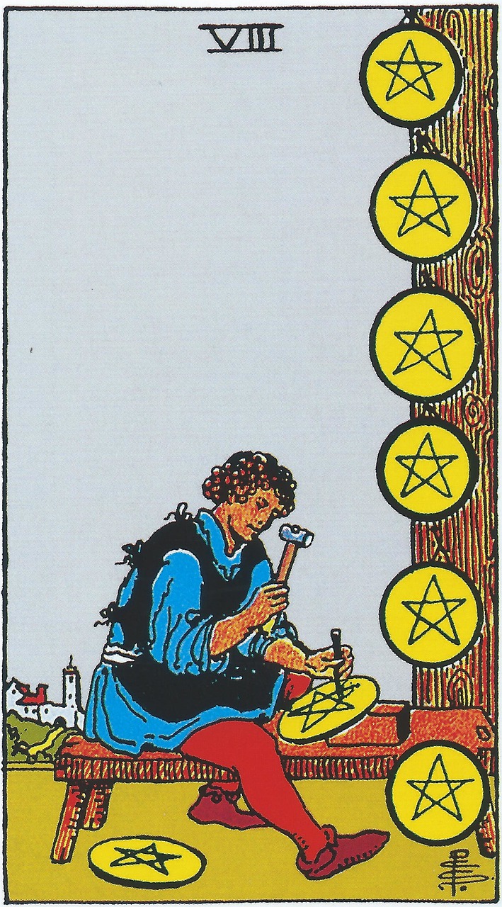 Eight Of Pentacles Yes Or No